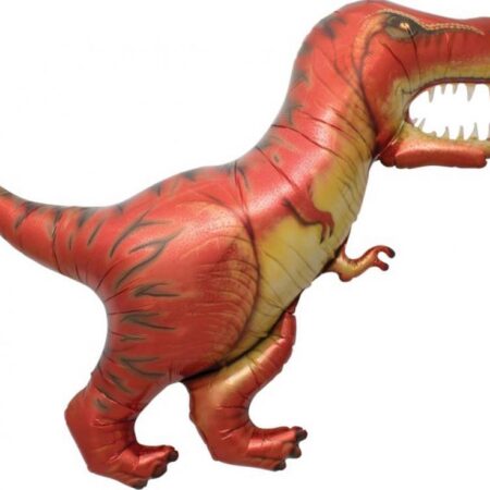 BALON FOLIOWY DINOZAUR T-REX 109cm