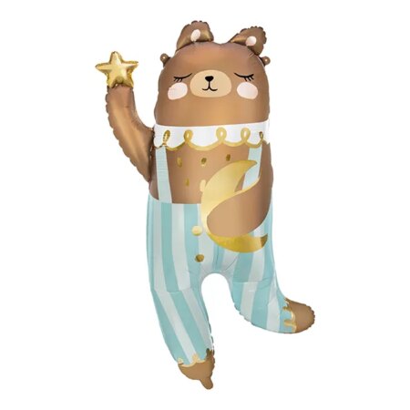 BALON FOLIOWY MIŚ,  72×104 cm