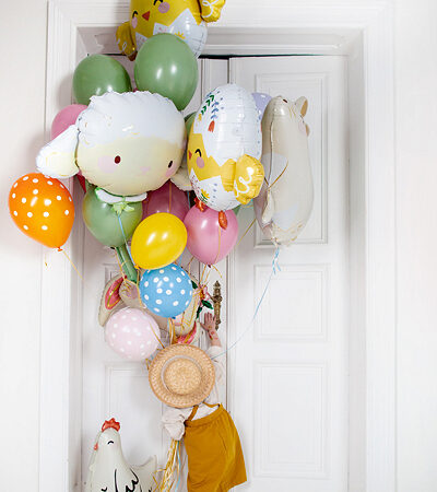 BALON FOLIOWY OWIECZKA, 87×57.5 cm