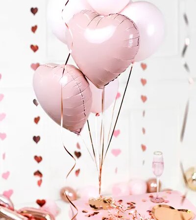 BALON FOLIOWY SERCE  45 cm