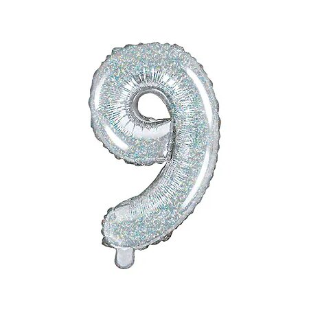 BALON HOLOGRAFICZNY, FOLIOWY -9. 35cm