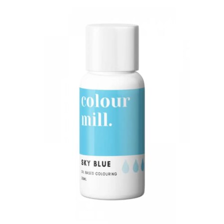 BARWNIK OLEJOWY SPOŻYWCZY SKY BLUE  20ML