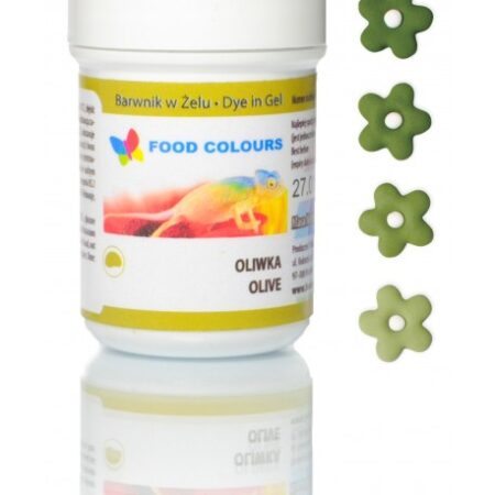 BARWNIK SPOŻYWCZY W ŻELU, OLIWKA 35g