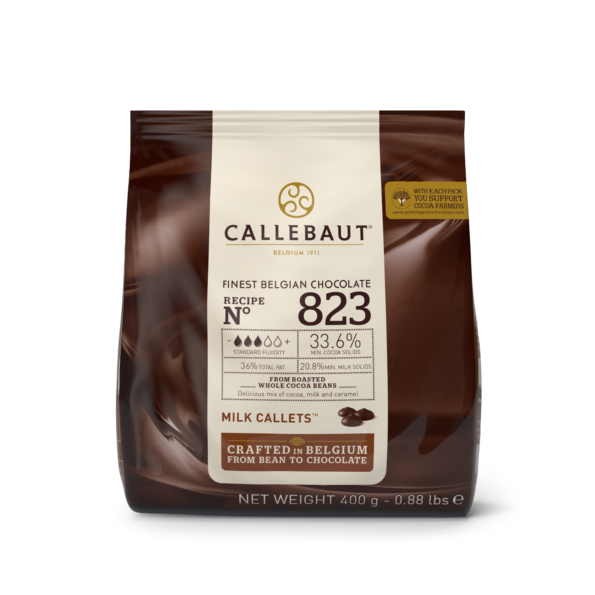 CZEKOLADA  823 CALEBAUT 400gr