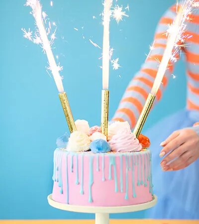 FONTANY NA TORT ZLOTE 12cm