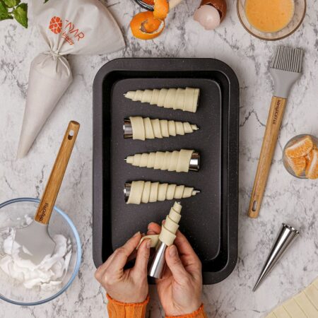 FORMA DO PIECZENIA Konighoffer Black Marble 36 x 23 x 4 cm