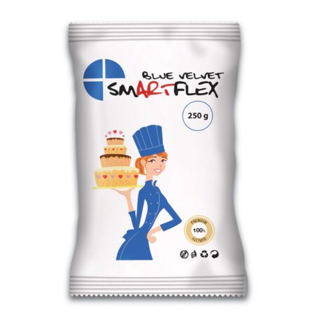 MASA CUKROWA SMARTFLEX NIEBIESKA, 250g