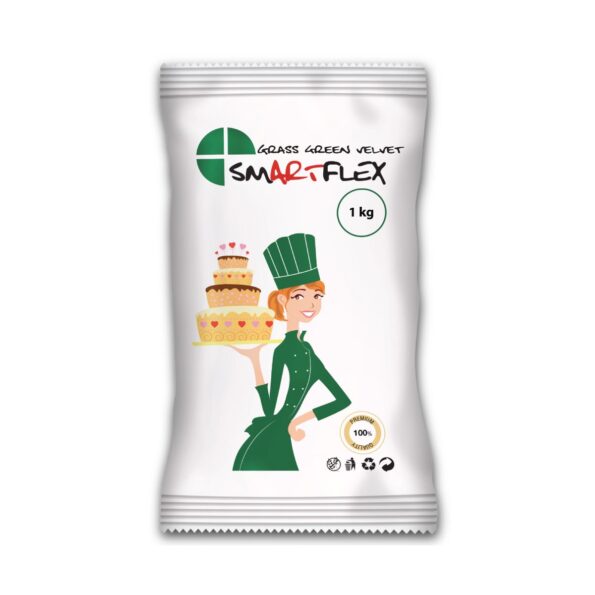 MASA CUKROWA SMARTFLEX ZIELONA, 1kg