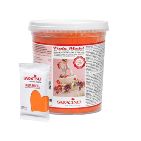 PASTA DO FIGUREK POMARAŃCZOWY 250g