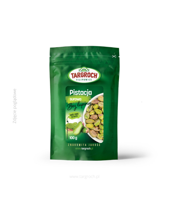 PISTACJE SUROWE BEZ ŁUPINY 100G