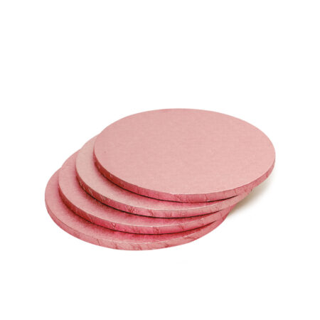 PODKŁAD POD TORT GRUBY  RÓŻOWY ŚR30