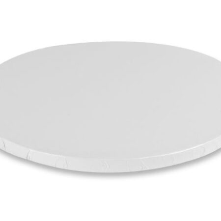 PODKŁAD POD TORT OKRĄGŁY BIAŁY GR1,2cm ŚR20cm
