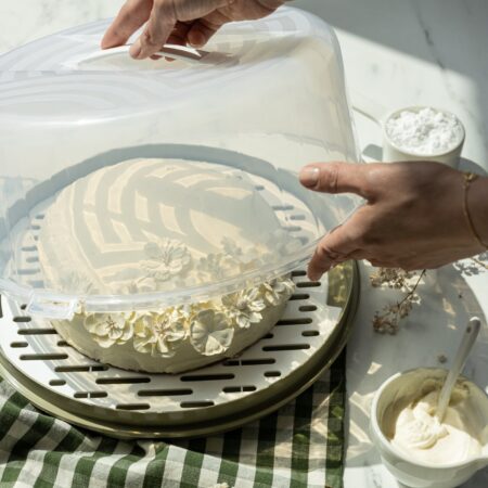 POJEMNIK NA CIASTO Z WKŁADEM CHŁODZĄCYM