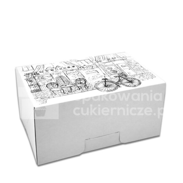 PUDEŁKO Z NADRUKIEM „VINTAGE” 16,5x11x3