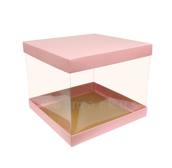 Prywatne: PUDEŁKO RÓŻOWE 30X30X25 CM