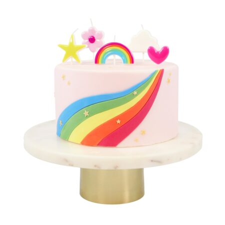 ŚWIECE – TĘCZOWY ZESTAW 5 SZTUK