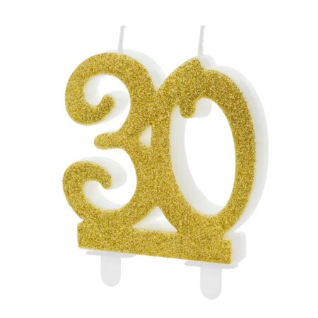 ŚWIECZKA LICZBA 30, ZŁOTA
