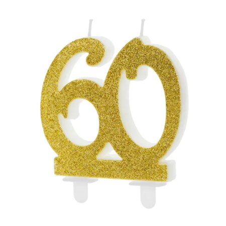 ŚWIECZKA LICZBA 60, ZŁOTA