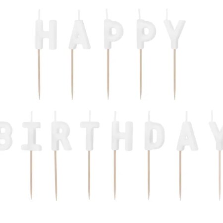 ŚWIECZKI HAPPY BIRTHDAY