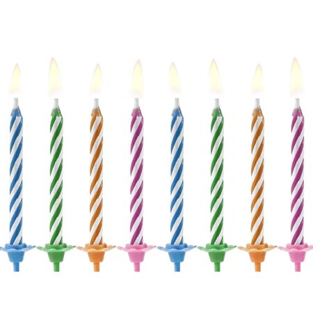 ŚWIECZKI MAGICZNE  6cm 10szt