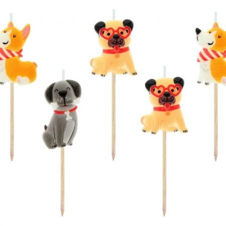 ŚWIECZKI NA TORT (PIKERY) PIESKI