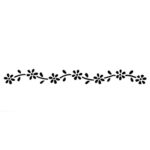 SZABLON JEM STENCIL – DAISY CHAIN 145 X 158MM