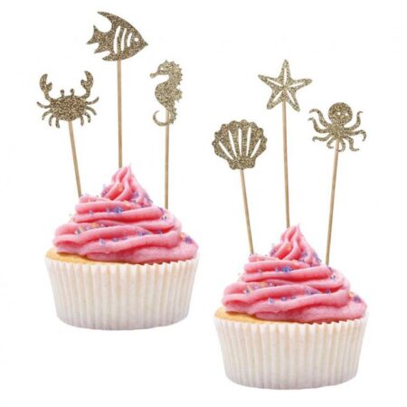 TOPPERY PODWODNY ŚWIAT 6szt