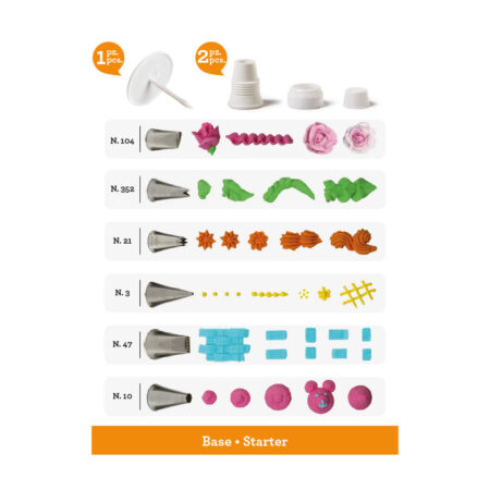 TYŁKI ZESTAW BAZOWY 7szt