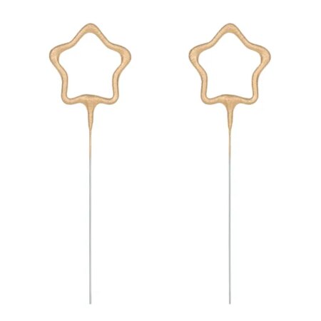 ZIMNE OGNIE GWIAZDKI 2szt , 16.5cm