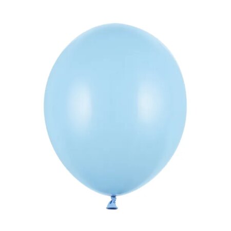 BALON PASTEL BABY BLUE śr30cm, 1szt