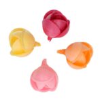 JADALNE KWIATY WAFLOWE PIWONIA 7szt