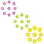 WYKRAWACZ DO KWIATÓW, ZESTAW 3szt