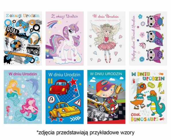 LAURKA Z BROKATEM, DZIECIĘCE 117x167mm