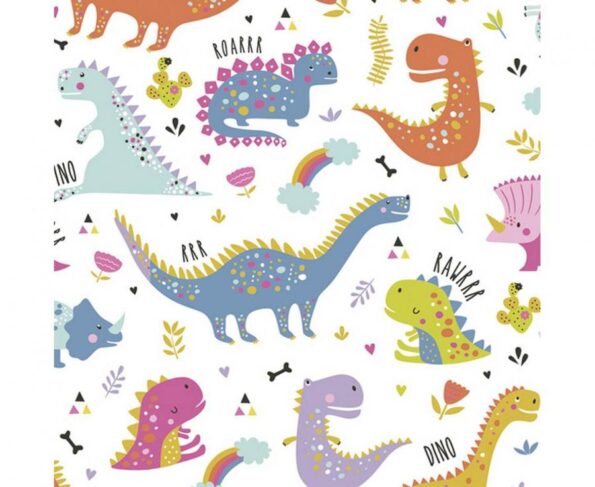 SERWETKI Z MOTYWEM DINOZAURY 20szt