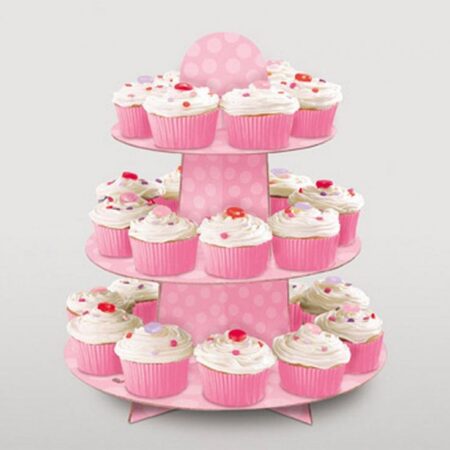 STOJAK NA BABECZKI, RÓŻOWY