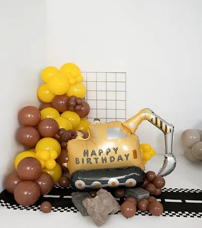 BALON FOLIOWY KOPARKA 59x105cm