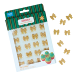 DEKORACJE CUKROWE KOKARDKI 24szt